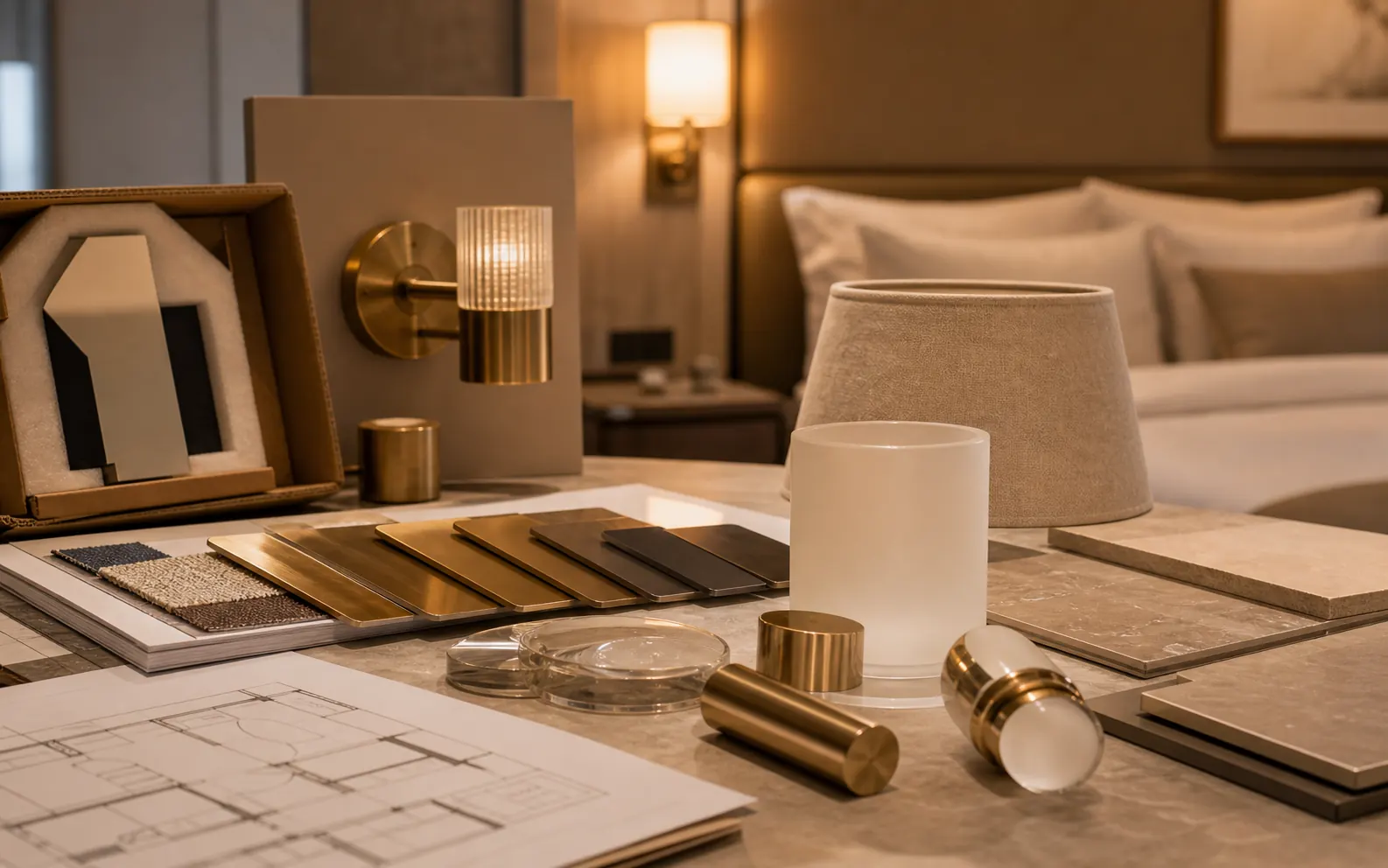 Wood and Ceramic Table Lamp lighting offer