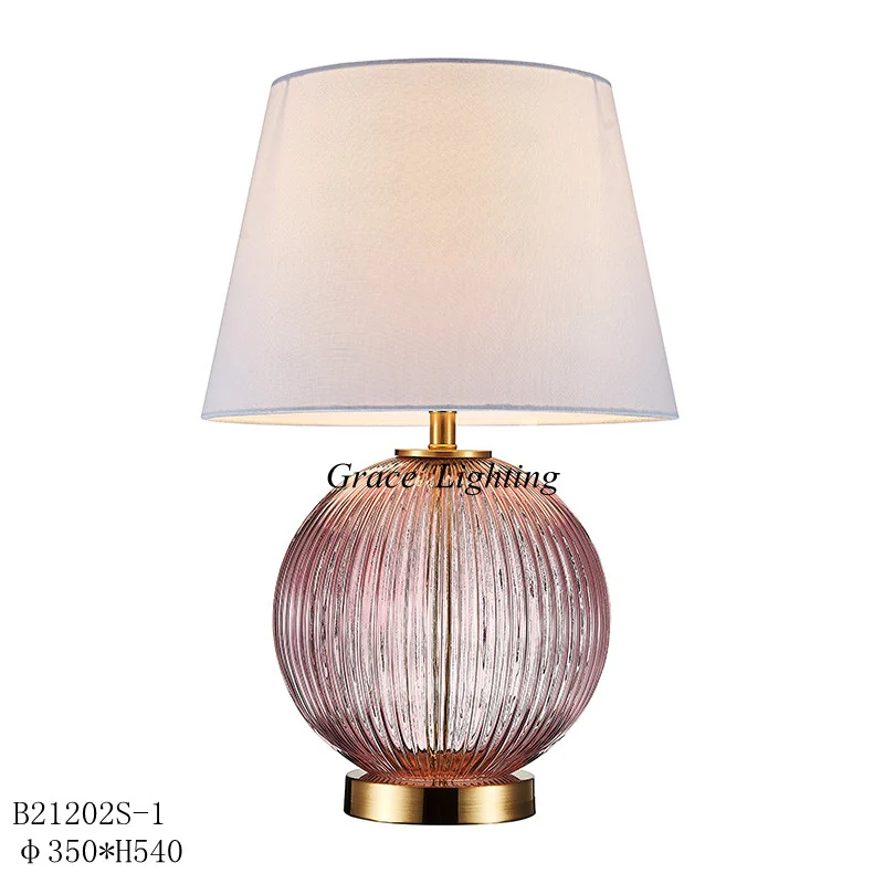 Small Natural Glass Floor Lamp lighting offer