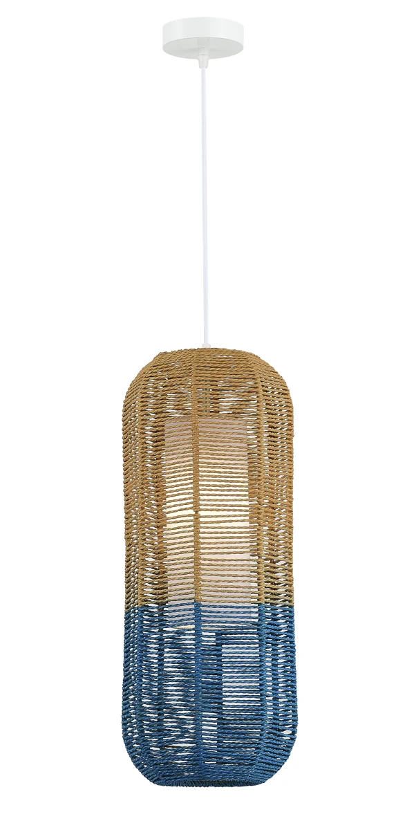 Natural Rattan Pendant Light - Alternate Design 4 lighting offer