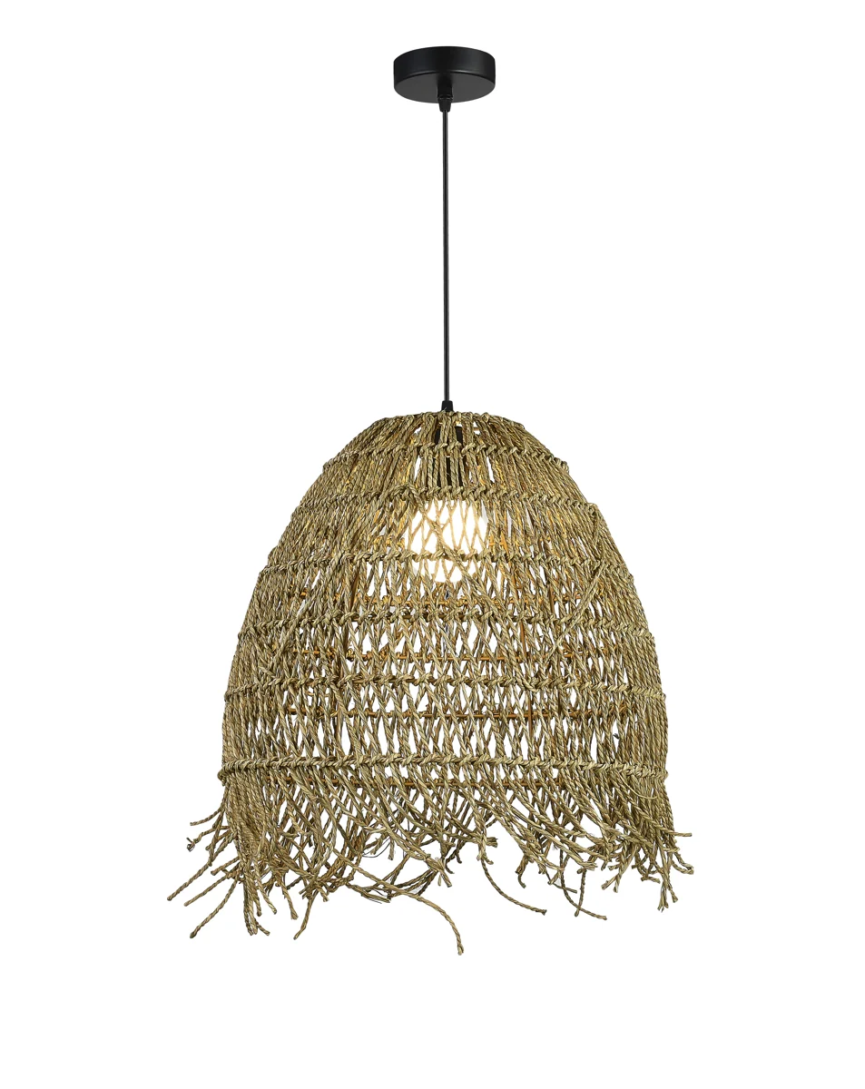 Large Natural Rattan Pendant Light lighting offer