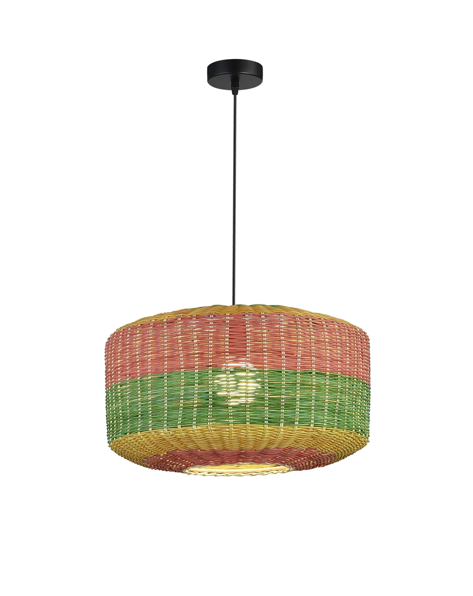 Small Natural Rattan Pendant Light - Alternate Design 4 lighting offer