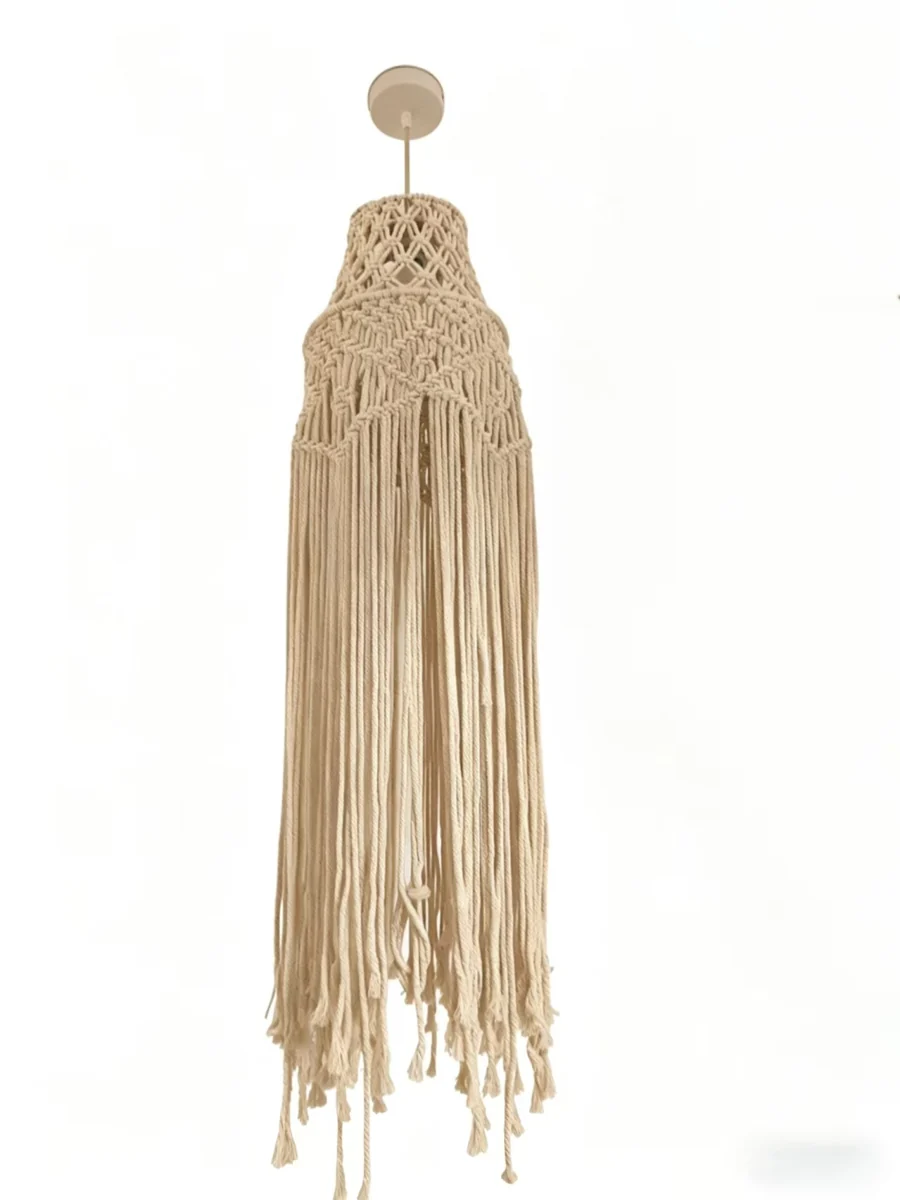 Natural Fabric Pendant Light - Alternate Design 6 lighting offer
