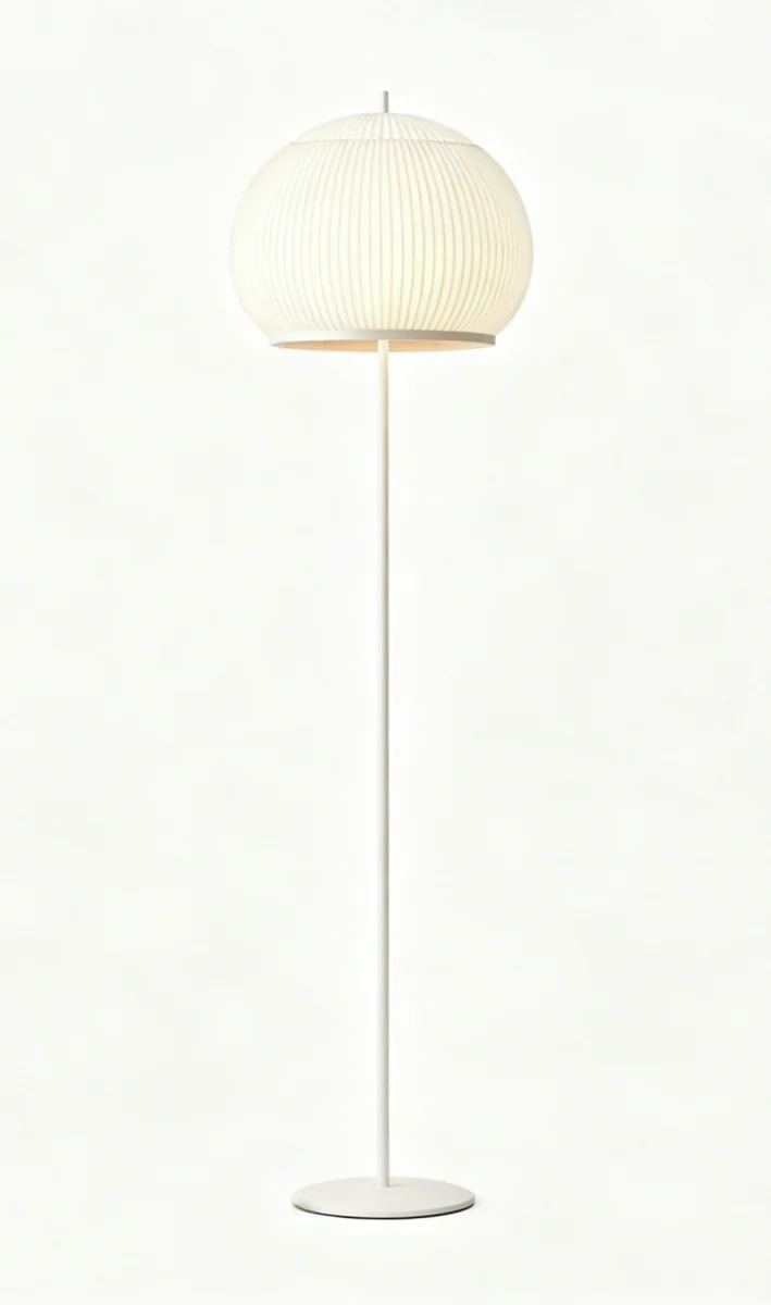 White Globe Floor Lamp lighting offer