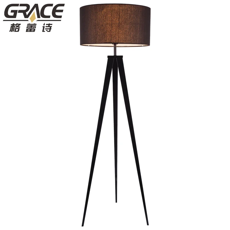 Natural Fabric Floor Lamp - Alternate Design 3 lighting offer